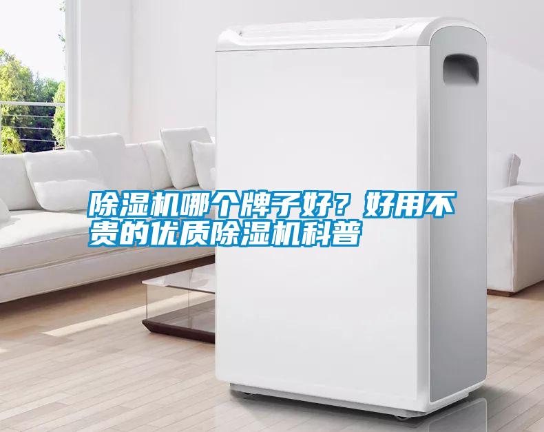 除湿机哪个牌子好？好用不贵的优质除湿机科普