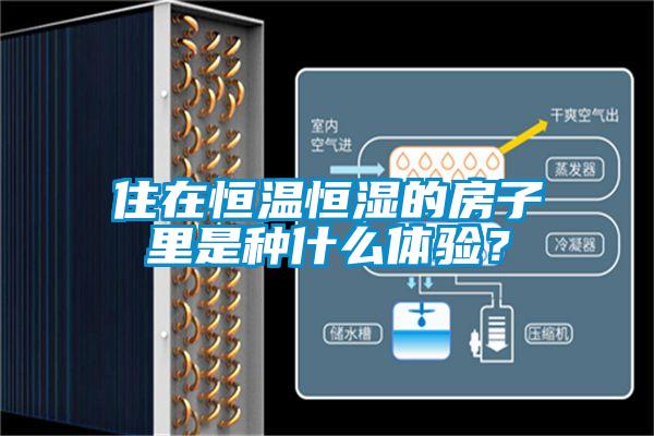 住在恒温恒湿的房子里是种什么体验？