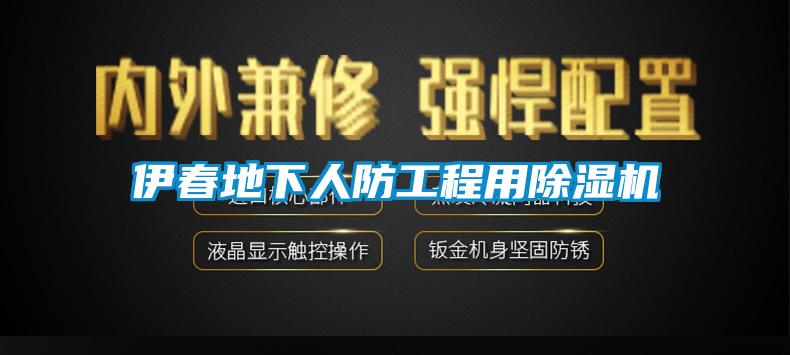 伊春地下人防工程用除湿机