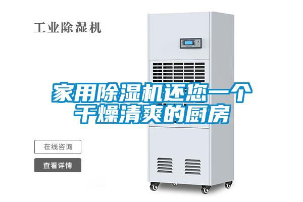 家用除湿机还您一个干燥清爽的厨房