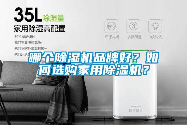 哪个除湿机品牌好？如何选购家用除湿机？