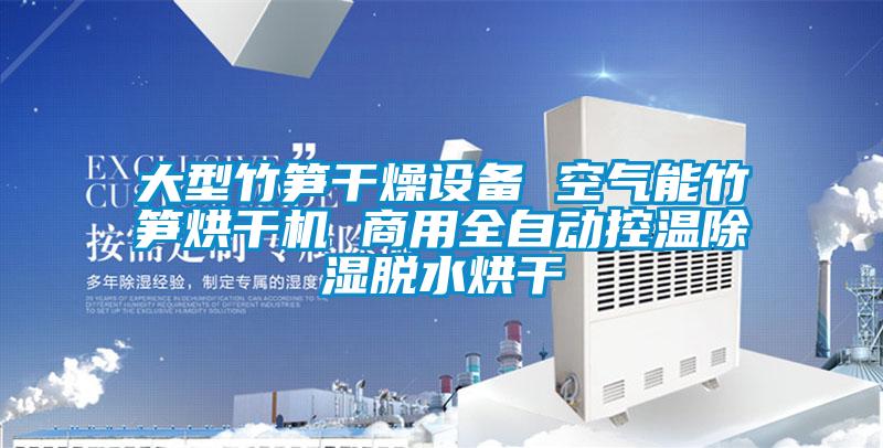 大型竹笋干燥设备 空气能竹笋烘干机 商用全自动控温除湿脱水烘干