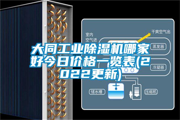 大同工业除湿机哪家好今日价格一览表(2022更新)
