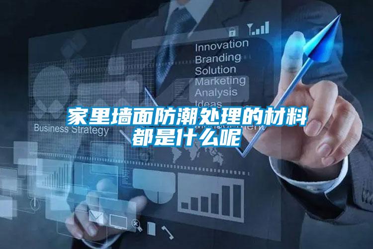 家里墙面防潮处理的材料都是什么呢