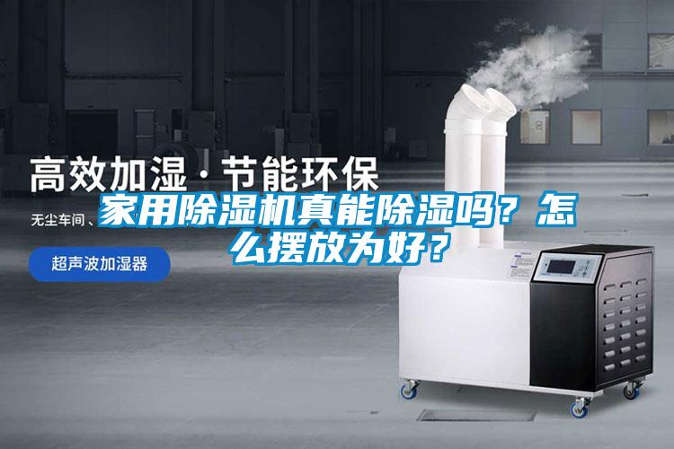 家用除湿机真能除湿吗？怎么摆放为好？