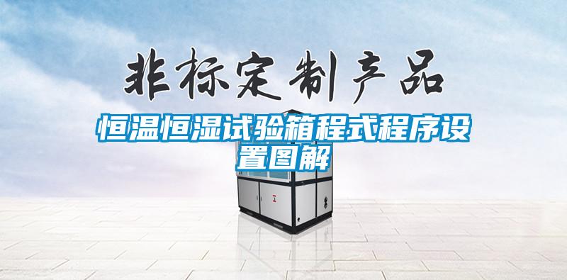 恒温恒湿试验箱程式程序设置图解