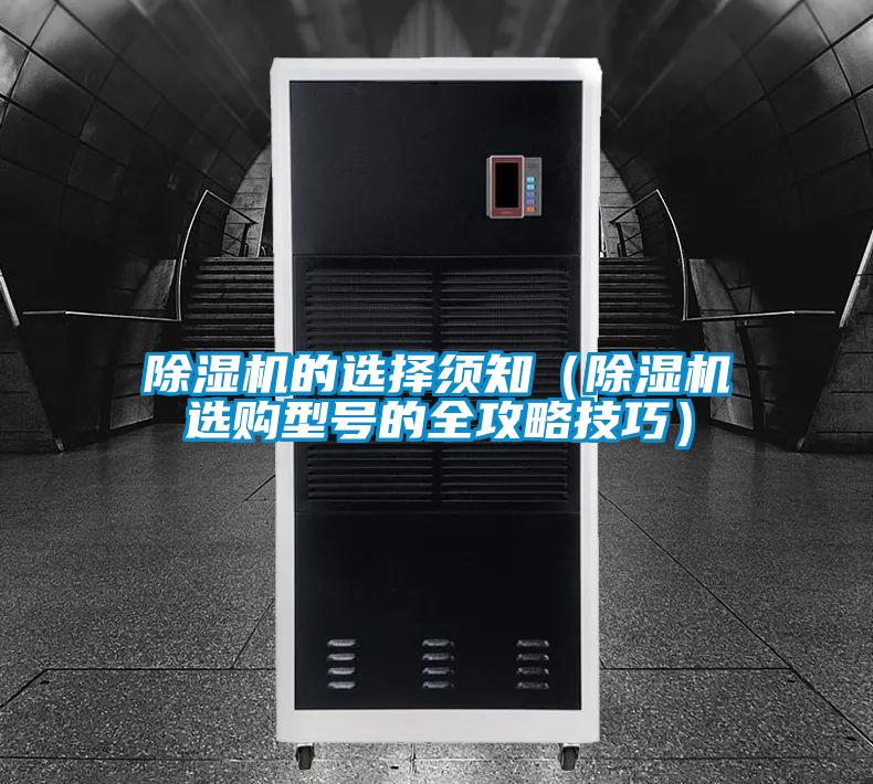 除湿机的选择须知（除湿机选购型号的全攻略技巧）