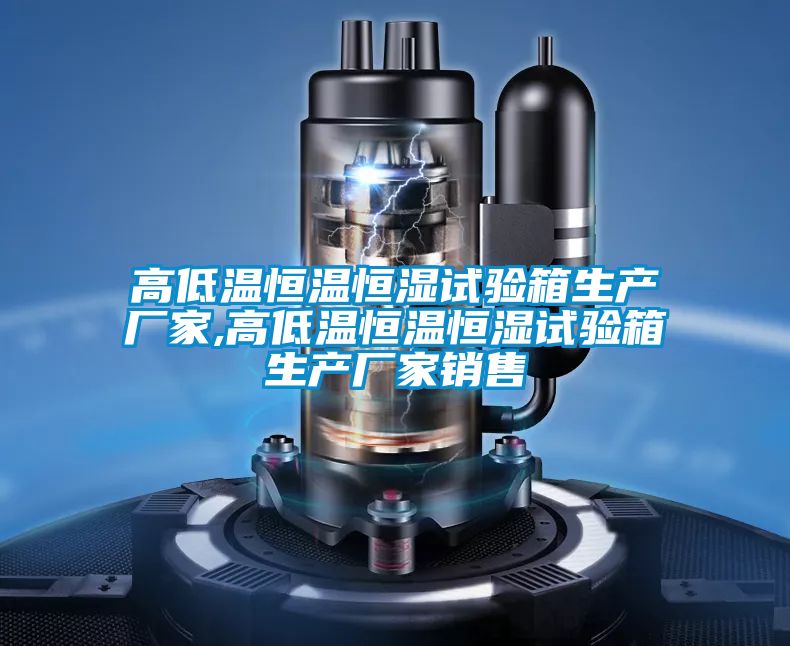 高低温恒温恒湿试验箱生产厂家,高低温恒温恒湿试验箱生产厂家销售
