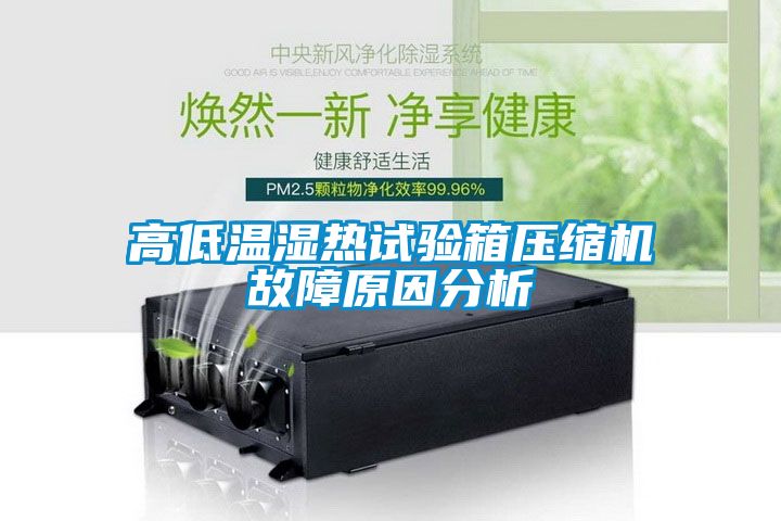 高低温湿热试验箱压缩机故障原因分析