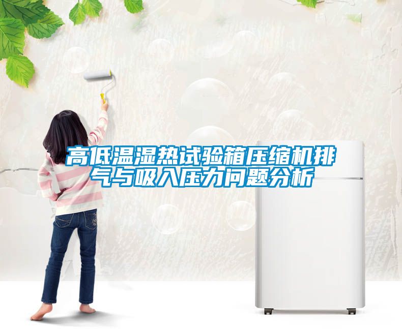 高低温湿热试验箱压缩机排气与吸入压力问题分析