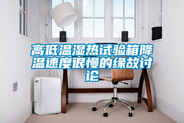 高低温湿热试验箱降温速度很慢的缘故讨论