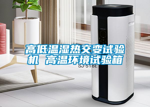 高低温湿热交变试验机 高温环境试验箱